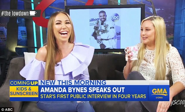 Amanda Bynes tái xuất sau khi điều trị tâm thần - 2
Amanda Bynes tái xuất rạng rỡ (phải)