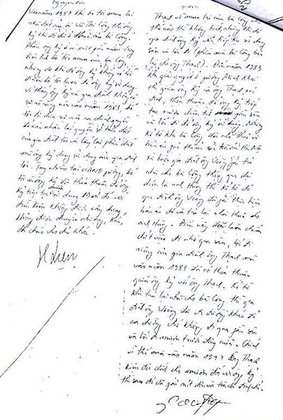 Đề nghị kháng nghị giám đốc thẩm vụ cho mượn đất, tòa xử luôn mất đất! - 6 Đề nghị kháng nghị giám đốc thẩm vụ cho mượn đất, tòa xử luôn mất đất! - 6