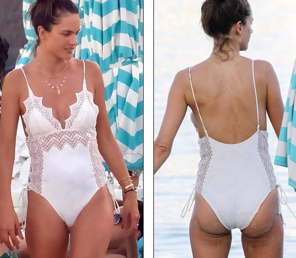 Alessandra Ambrosio trẻ trung với áo tắm màu trắng - 5
Giờ đây Alessandra Ambrosio lại nghỉ mát tại Hi Lạp