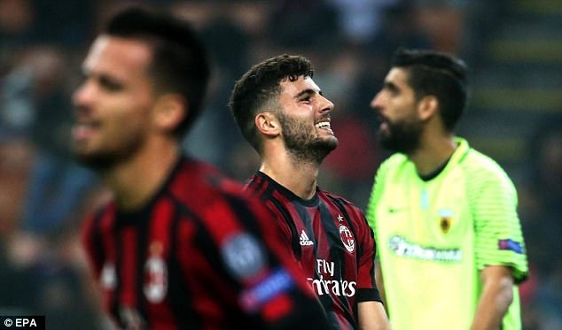 AC Milan gây thất vọng khi để AEK Athens cầm chân ngay trên sân nhà