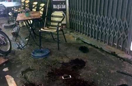 Hiện trường vụ việc.