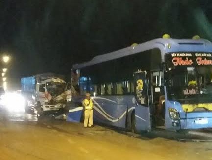 Hiện trường vụ tai nạn