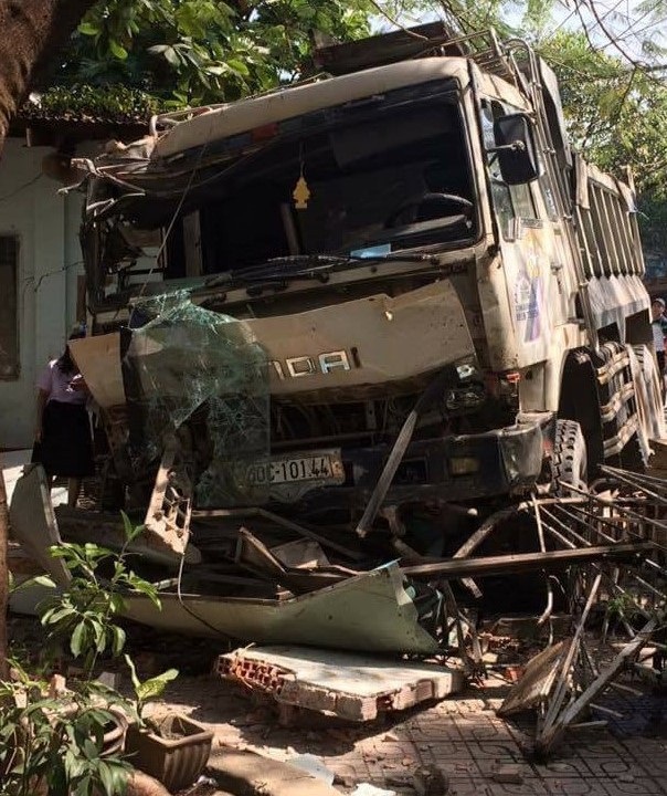 Hiện trường vụ tai nạn