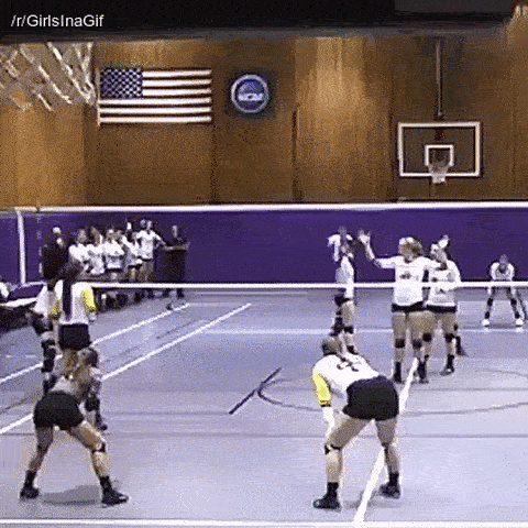 Khi bóng chuyền kết hợp bóng rổ