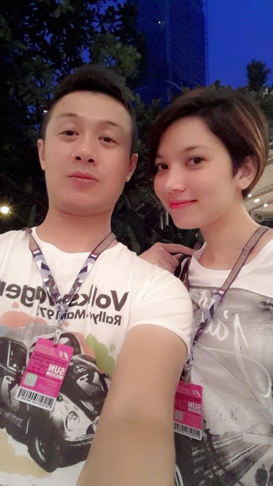 Cận cảnh nhan sắc xinh đẹp của vợ trẻ kém MC Anh Tuấn 14 tuổi.