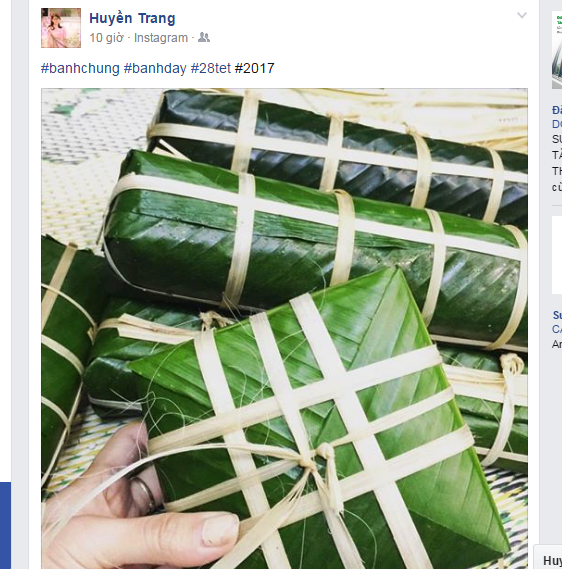 Facebook "thơm lừng" mùi bánh chưng, bánh tét - 12 Facebook "thơm lừng" mùi bánh chưng, bánh tét - 12