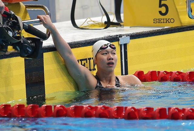 Ánh Viên và Schooling là những ngôi sao tạo ấn tượng mạnh nhất SEA Games 29 - 1 Ánh Viên giữ vững phong độ, dù chịu sự cạnh tranh lớn từ các VĐV khắp Đông Nam Á