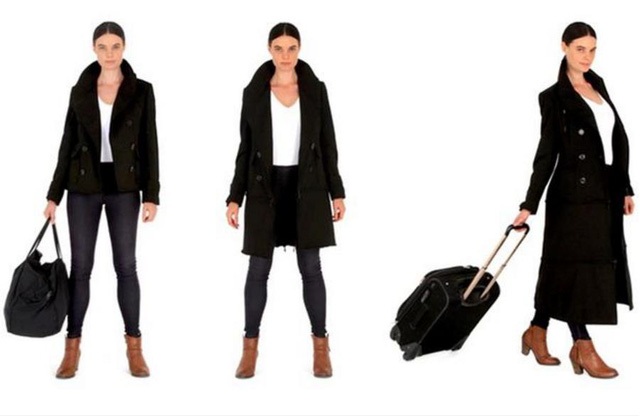 Chiếc áo jacket có thể chứa tới… 15kg hành lý - 2 Chiếc áo jacket có thể chứa tới… 15kg hành lý - 2