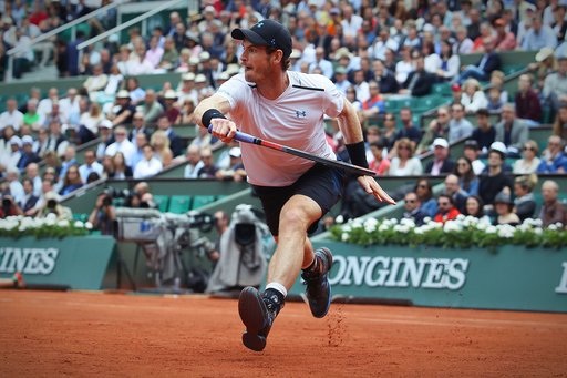 Roland Garros: Á quân Murray dễ dàng nhấn chìm Del Potro - 1
Murrray giành quyền vào vòng 4