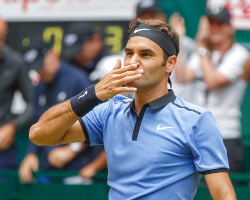 
Federer đã trở lại thi đấu sau khi nghỉ toàn bộ các giải trên mặt sân đất nện
