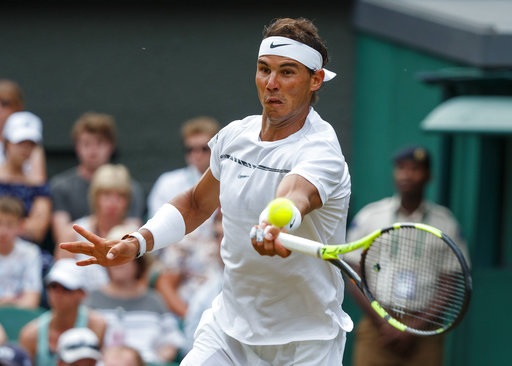 
Nadal thi đấu ở vòng ba Wimbledon
