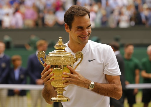 Hạ gục Cilic, Federer lần thứ tám vô địch Wimbledon - 2
Danh hiệu vô địch Wimbledon lần thứ 8 của Federer