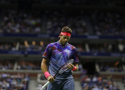
Del Potro đuối dần trong cuộc đối đầu với Nadal
