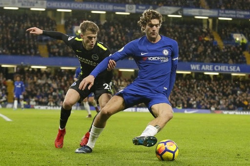 Chelsea trước mục tiêu vượt mặt MU giành vị trí nhì bảng - 2
Alonso (phải) đang có phong độ cao trong màu áo Chelsea