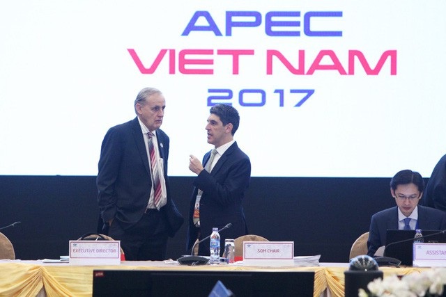 Thủ tướng: Thành công của doanh nghiệp là thành công của nền kinh tế - 2 Hội nghị Thượng đỉnh kinh doanh Việt Nam diễn ra trong ngày thứ 2 của Tuần lễ cấp cao APEC (ảnh: Qúy Đoàn)