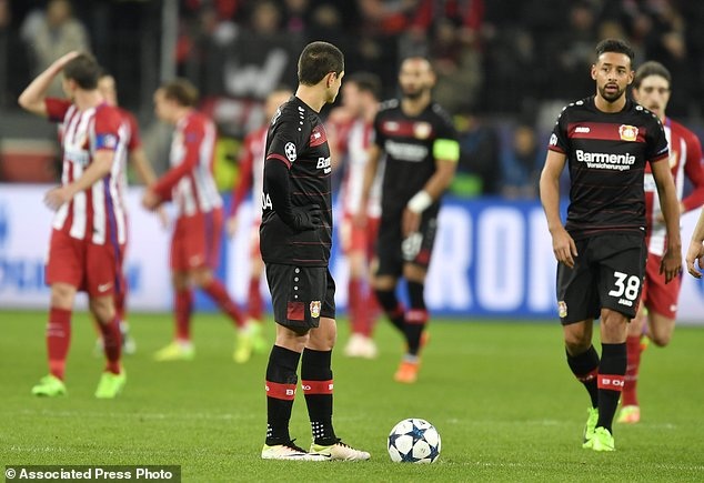 Atletico - Leverkusen: Phán quyết tại Calderon - 2 
Cơ hội ngược dòng cho Leverkusen tại Calnderon quá mong manh