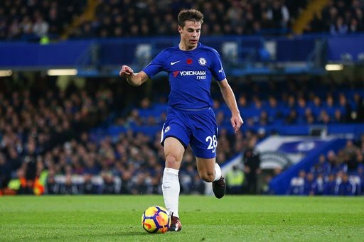 Azpilicueta nổi bật ở hàng hậu vệ Chelsea
