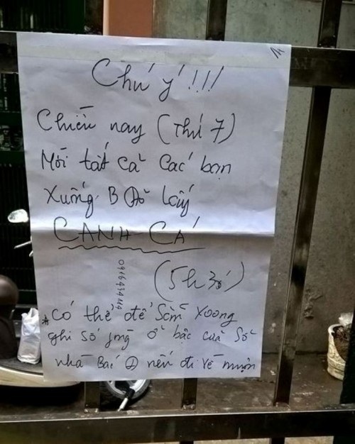 Bà chủ nhà trọ “tốt nhất Vịnh Bắc Bộ” tại Hà Nội qua đời - 4
Từ nay những bảng thông báo ấm tình người như thế này sẽ không còn nữa.