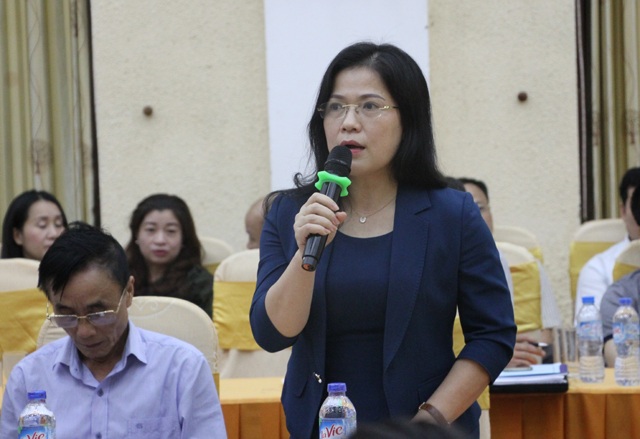 Nghệ An sử dụng bài tổ hợp trong kỳ thi tuyển sinh lớp 10 THPT - 1 Bà Nguyễn Thị Kim Chi - Giám đốc Sở GD&ĐT Nghệ An thông tin về bài thi tổ hợp kỳ thi tuyển sinh lớp 10 THPT năm học 2018-2019 tới