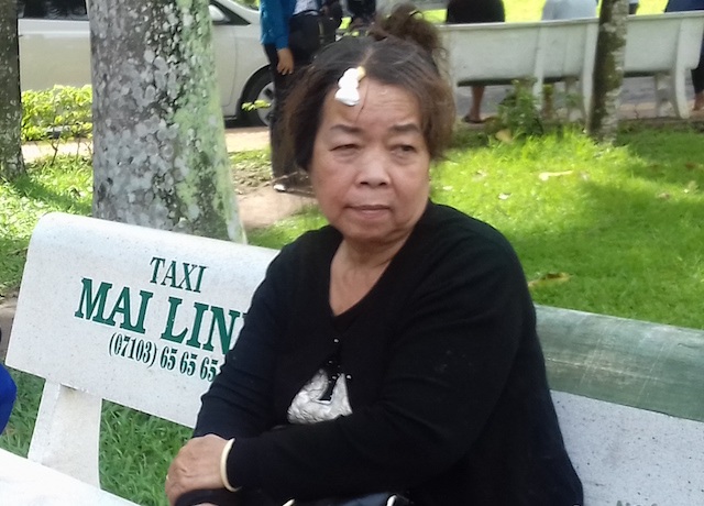 Bà Tuyết bàng hoàng kể lại vụ việc