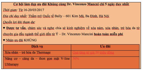 “Giải cứu” làn da lão hóa cùng chuyên gia Ý nhận ưu đãi khủng 50% - 1