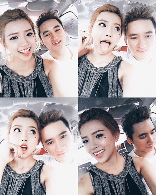 Trong ngày casting của The Face Vietnam mùa 2, Phan Mạnh Quỳnh cũng đưa bạn gái Huỳnh Khánh Vy đến tham dự vòng tuyển sinh.