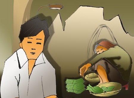 Cụ bà U80 nuôi cháu mồ côi và một chuyện “đẹp hơn nước mắt”! - 2
(Minh họa: Ngọc Diệp)