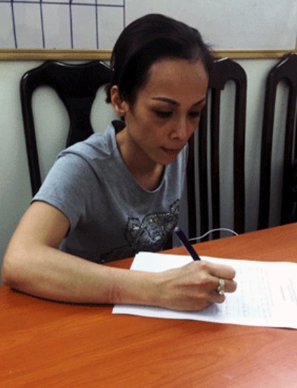 Đinh Lan Hương, mẹ của bé trai 1 tuổi bị bạo hành. (Ảnh: CQĐT cung cấp)