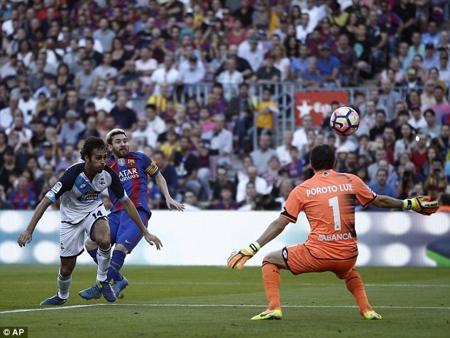 Barcelona tiếp đà thăng hoa sau chiến thắng lịch sử trước PSG? - 2
Messi và đồng đội đã thắng Deportivo 4-0 ở lượt đi