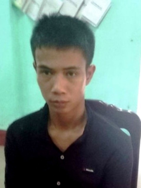 Đối tượng Lê Viết Hân bị bắt và đã khai nhận toàn bộ hành vi đánh hỏng mắt bà Y.