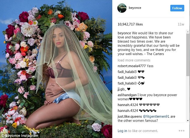 Beyonce - bà bầu sành điệu - 7
Hồi tháng 2, ngôi sao da màu chia sẻ trên trang cá nhân rằng cô đang mang bầu song thai với chồng - Rapper Jay Z.
