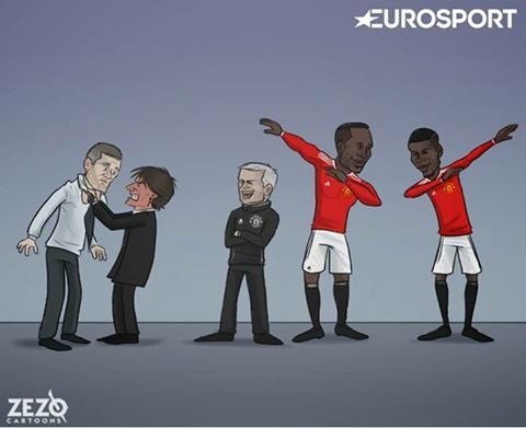 Góc biếm họa: C.Ronaldo vượt Messi bằng được - 2 Mourinho cười khoái chí sau khi có Lukaku, Conte hận Abramovic quá chậm chạp