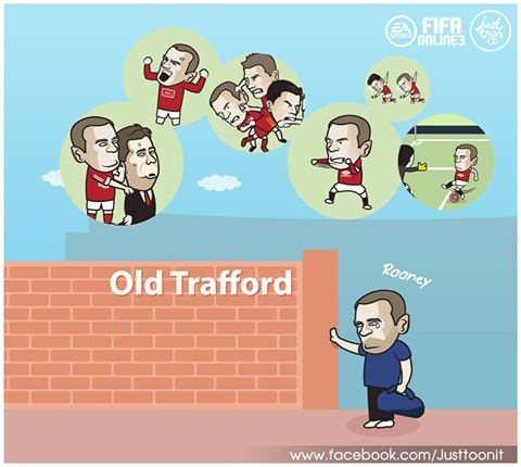 Góc biếm họa: C.Ronaldo vượt Messi bằng được - 5 Wayne Rooney chào tạm biệt Old Trafford với hàng tá kỷ niệm