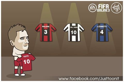 Anh gia nhập vào ngôi đền huyền thoại ở Serie A với Maldini, Del Piero, Zanetti