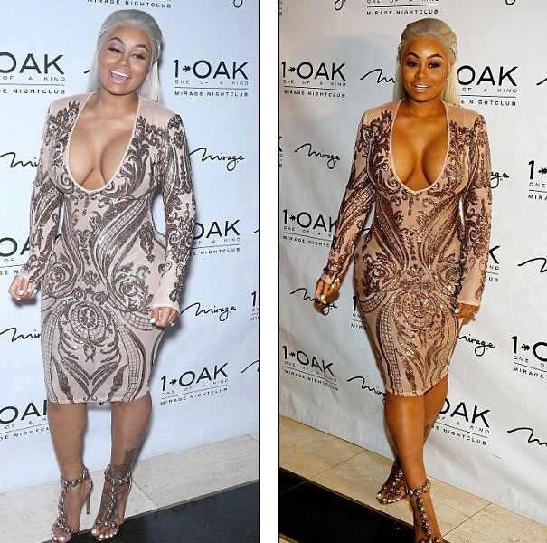 "Nghẹt thở" với "vòng một" ngoại cỡ của Blac Chyna - 11
Thân hình của Blac đã trở lại như xưa chỉ sau 2 tháng sinh nở. Tôi chỉ cho con bú bởi tôi phải đợi tới 6 tuần sau khi sinh mới có thể quay lại phòng tập. Tôi chỉ tập luyện cùng Rob để hai chúng tôi cùng khỏe mạnh và uống thật nhiều nước lọc, Blac thổ lộ.