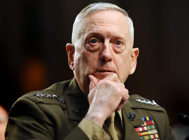 Bộ trưởng Quốc phòng Mỹ tin trùm IS còn sống - 1
Bộ trường Quốc phòng Mỹ James Mattis (Ảnh: Millitary Times)