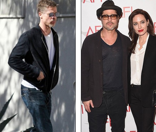 
Vụ chia tay Angelina Jolie ảnh hưởng thấy rõ tới tài tử phim Cây đời. Gần đây Brad Pitt rất hiếm khi xuất hiện trong các sự kiện
