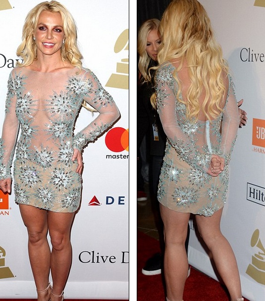 Britney Spears lộ mặt già nua - 4
Hiếm khi dự sự kiện nên Britney rất được báo giới quan tâm
