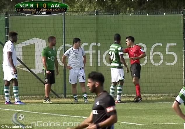 Nasirov khiến cho Sporting Lisbon B chịu phạt đền oan