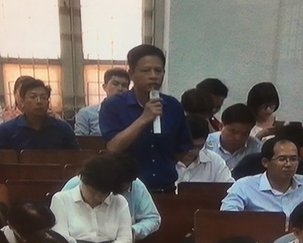 Trưởng ban Kiểm soát Bùi Văn Hải: Không thấy sai phạm nghiêm trọng xảy ra tại Ngân hàng Oceanbank.