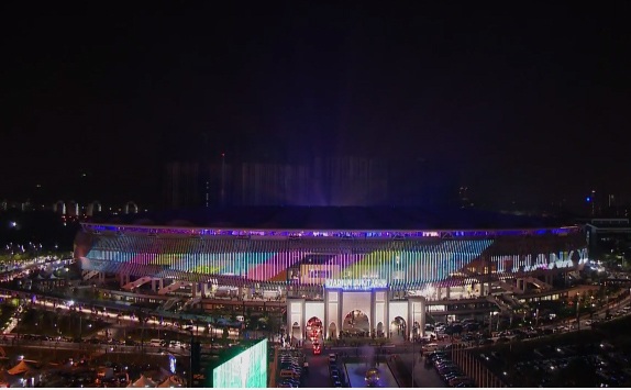 Lễ bế mạc SEA Games 29: Bữa tiệc của âm nhạc - 12
Bukit Jalil rực rỡ ánh đèn trước lễ bế mạc