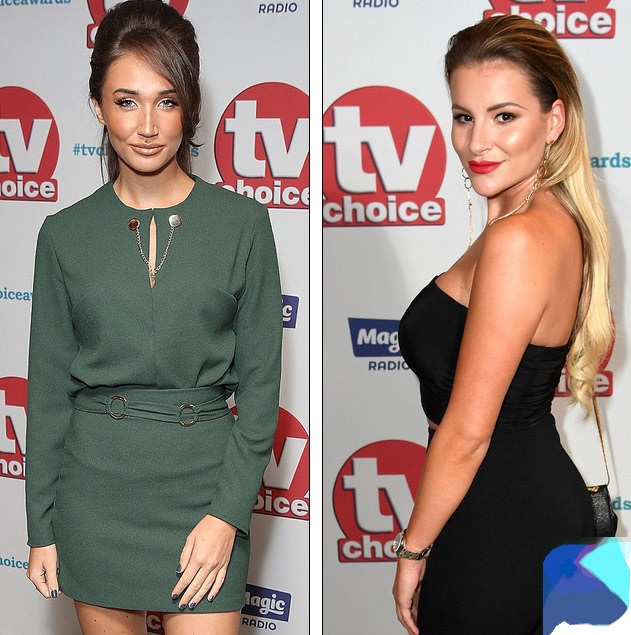 Người đẹp Anh dập dìu trên thảm đỏ - 9
Sao truyền hình thực tế Megan McKenna và Georgia Kousoulou