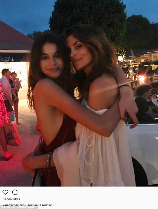 Con gái Cindy Crawford xinh đẹp đón tuổi 16 - 5
Cindy Crawford cũng không quên chúc mừng con gái xinh đẹp