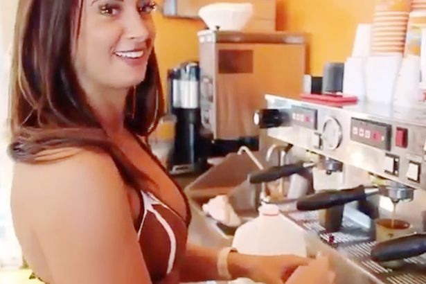 "Bỏng mắt" với "cà phê bikini" ở Mỹ - 3 "Bỏng mắt" với "cà phê bikini" ở Mỹ - 3