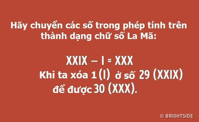 Thử thách với những câu hỏi logic cực kỳ - 10 Thử thách với những câu hỏi logic cực kỳ - 10