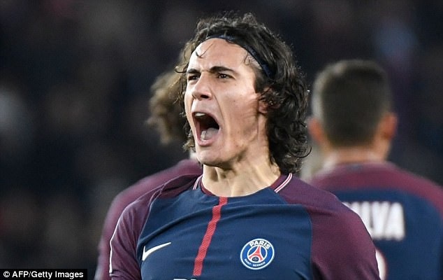 Neymar gây thất vọng, PSG vẫn hủy diệt đội bóng của Ranieri - 2 Cavani tỏa sáng với cú đúp ở trận này