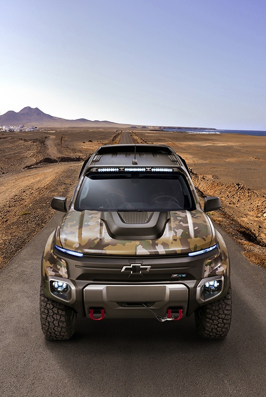 Chevrolet Colorado ZH2 Concept - "Dấn thân" vào việc nhà binh - 1 Chevrolet Colorado ZH2 Concept - "Dấn thân" vào việc nhà binh - 1