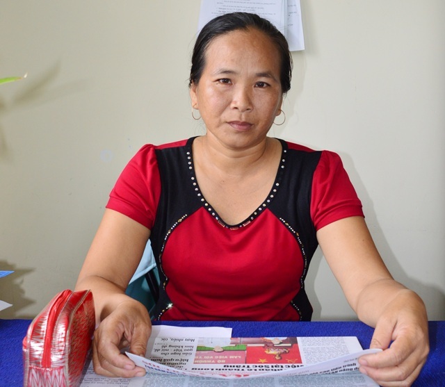 Đầu năm gặp những người "giữ lửa hạnh phúc gia đình... hàng xóm" - 1 Chị Lê Thị Kim Thủy.