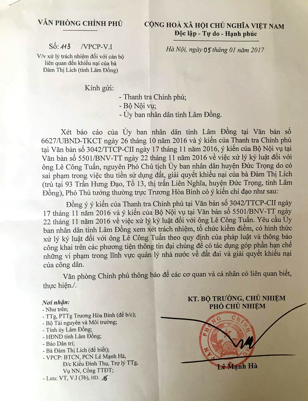 Phó Thủ tướng chính thức yêu cầu xử lý “quan hành dân” vụ áp thuế oan 5,7 tỷ đồng - 1 Phó Thủ tướng chính thức yêu cầu xử lý “quan hành dân” vụ áp thuế oan 5,7 tỷ đồng - 1