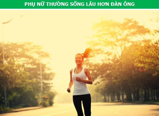 Mặc dù được gọi là phái yếu nhưng các nàng lại sở hữu một hệ miễn dịch “tốt” hơn các đấng mày râu. Cụ thể, hệ miễn dịch của phụ nữ có khả năng đối phó với các tác nhân gây hại từ bên ngoài cũng như bên trong cơ thể rất hiệu quả. Thêm vào đó, các tế bào của hệ thống phòng thủ này ở phái nữ lại lão hóa chậm hơn đàn ông. Chính hai điều này đã giúp các chị em ít bị ốm và thường sống lâu hơn nửa còn lại của thế giới.